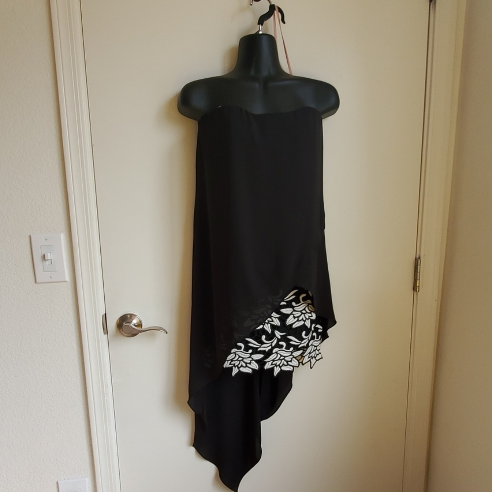 BCBG Krystin Asymmetrical Hem Dress Size 2